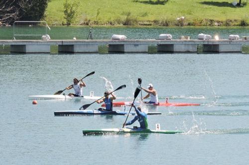 Prova de canoagem de velocidade / Foto: Divulgação